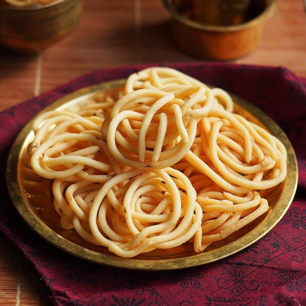 Diwali celebrations in Singapore - traditional delicacy Murukku