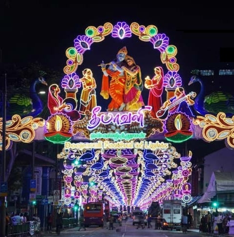 Celebrating Diwali in Singapore